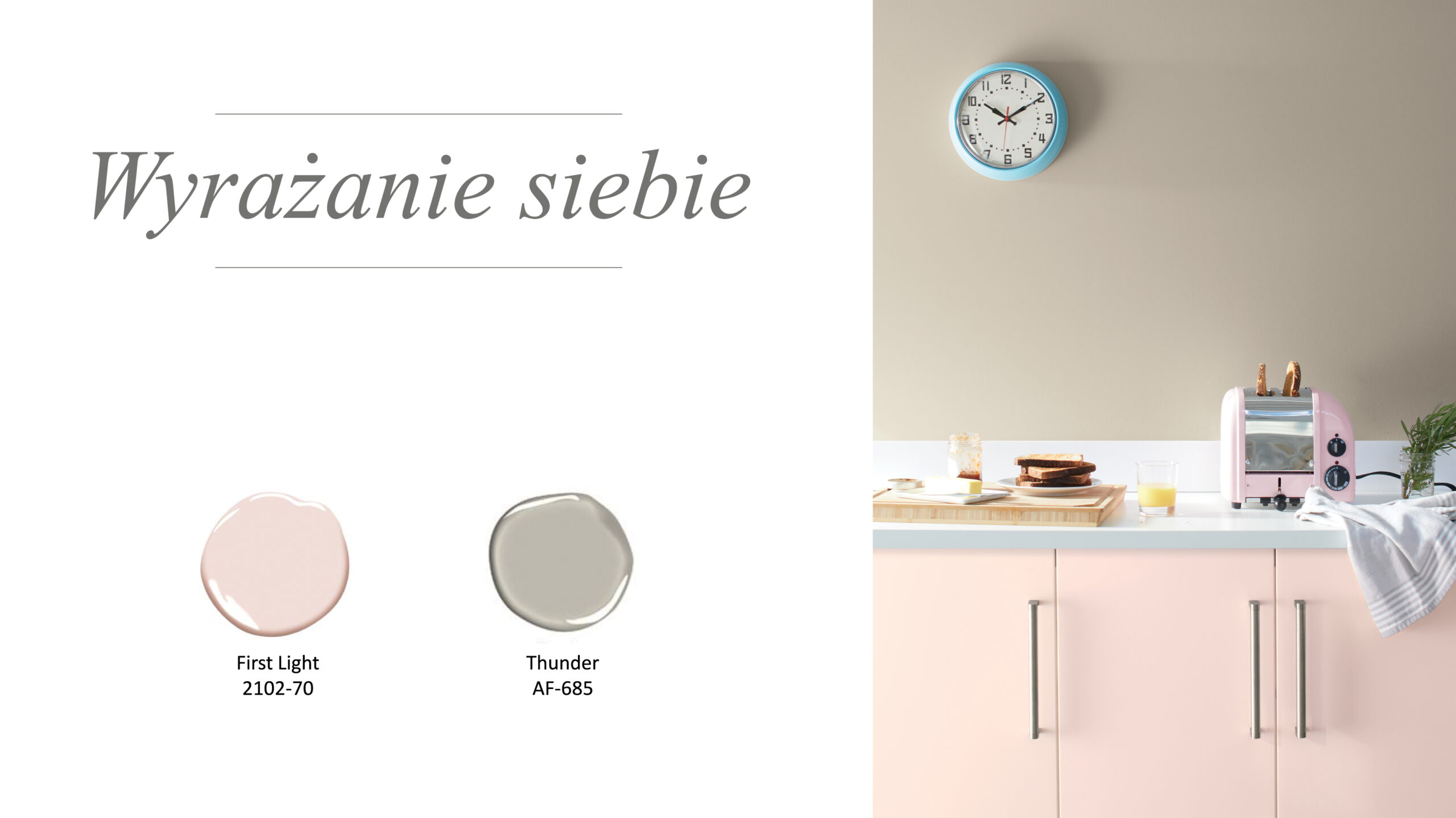 wyrażanie siebie color trends 2020
